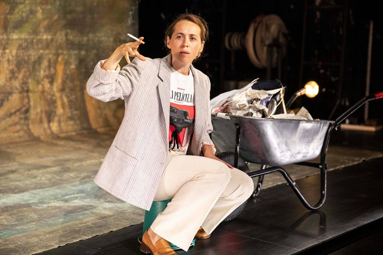 CAPRA (une chèvre), Jeanne Candel - la vie brève © Jean-Louis Fernandez