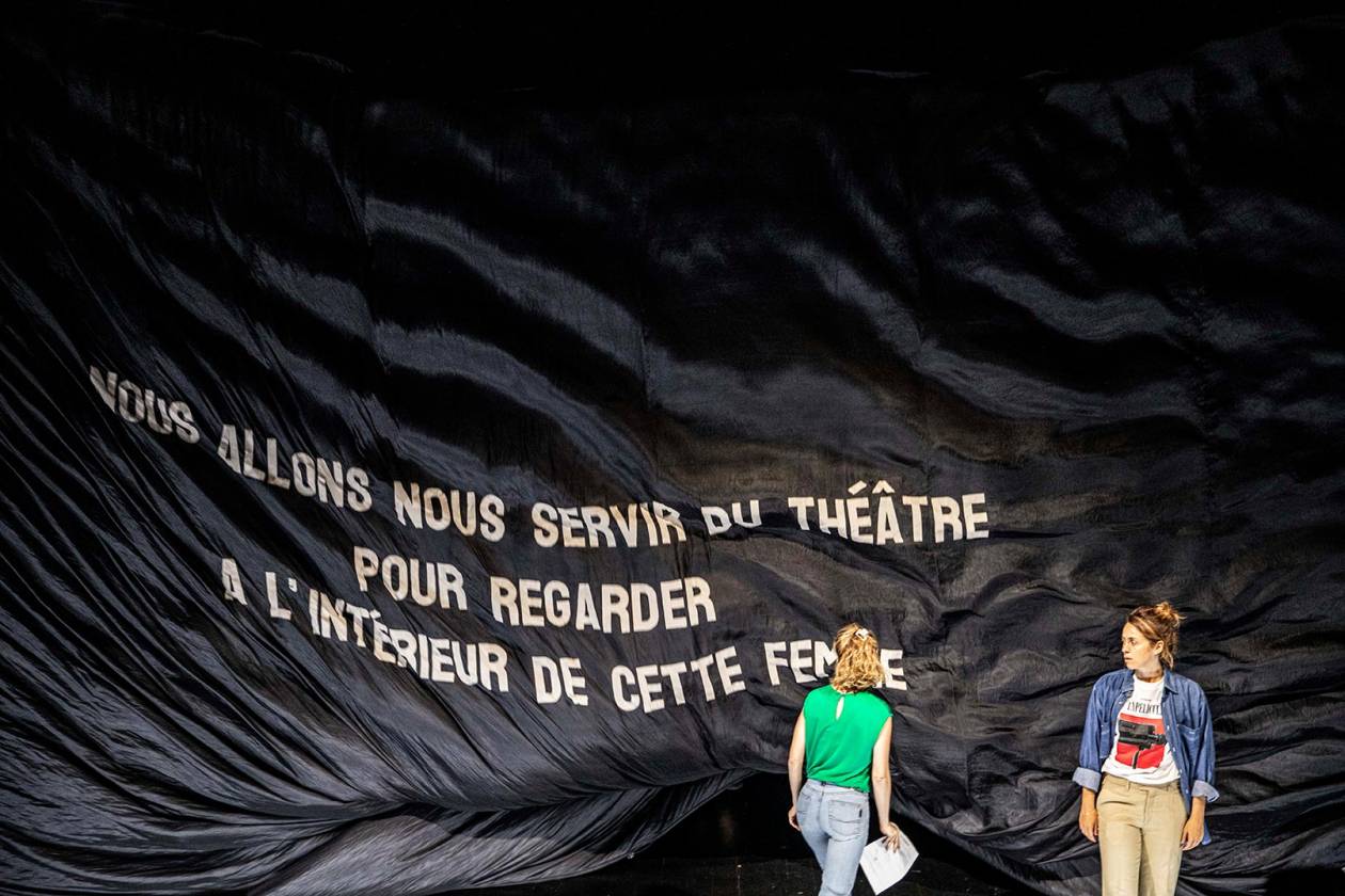 CAPRA (une chèvre), Jeanne Candel - la vie brève © Jean-Louis Fernandez