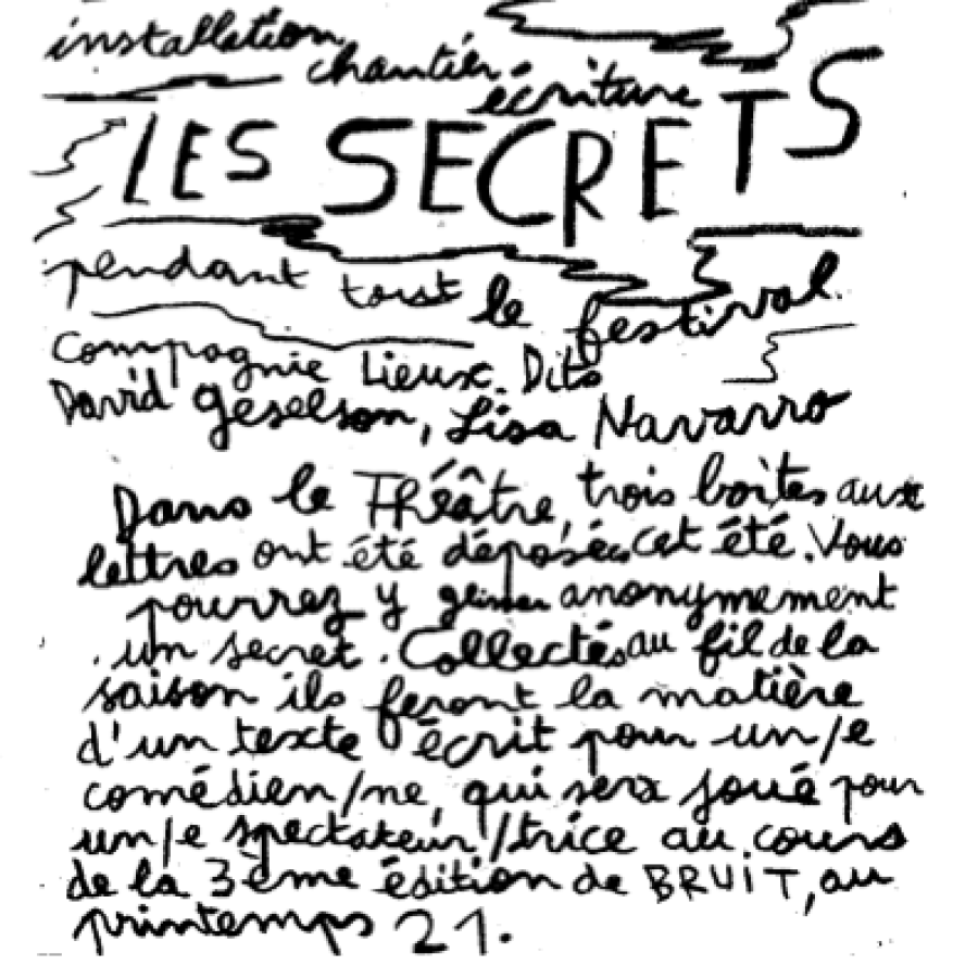 Les Secrets © Bonnefrite